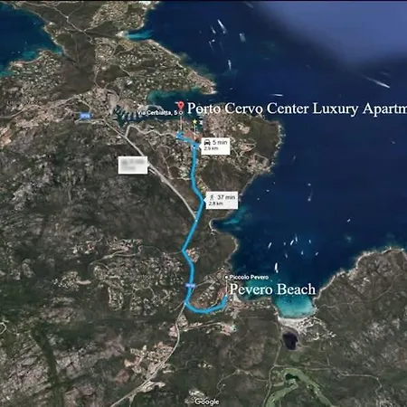 Lux-porto Cervo Center Sea View Daire *