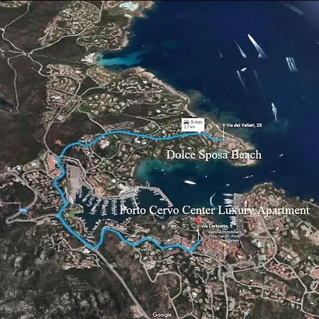 Lux-porto Cervo Center Sea View Apartamento Porto Cervo
