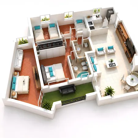 Apartament Lux-porto Cervo Center Sea View *